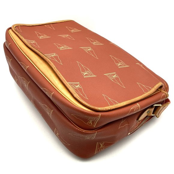 LOUIS VUITTON Orange Leather Shoulder Bag - Picture 4 of 16